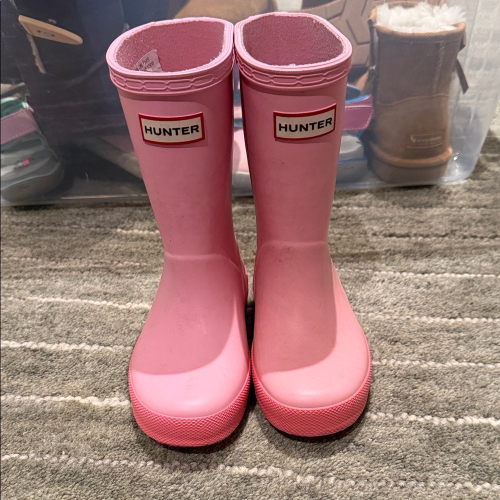 Size 8 Toddler Hunter Rain Boots